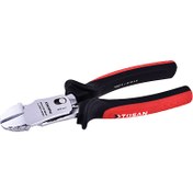 تصویر سیم چین صنعتی پیانو توسن مدل T5011-210LX TOSAN T5011-210LX PIANO HEAVY DUTY DIAGONAL CUTTER PLIERS