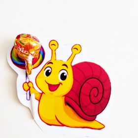 تصویر کارت آبنبات حلزون 