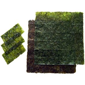 تصویر جلبک سوشی نوری 5 برگی ژاپنی ا seaweed Nori 5 sheets Japanese gold seaweed Nori 5 sheets Japanese gold