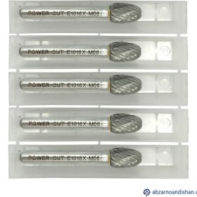 تصویر فرز فرم بیضی E سایز 10 برند پاور کات 