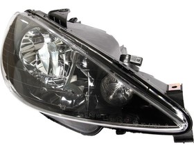 تصویر چراغ جلو‌ چپ طرح فابریک دودی اس ان تی مناسب پژو 206 SNT SNTP206HBR Automotive Front Right Lighting For Peugeot 206