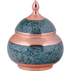 تصویر قندان فیروزه کوبی آقاجانی کد 11 