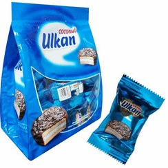 تصویر والس شکلاتی اولکان همراه با پودر نارگیل 220 گرم 