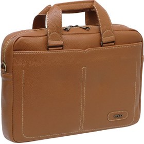 تصویر کیف اداری چرم اکو مدل ۱۶۴۸ با محافظ حبابی 