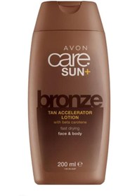 تصویر لوسیون بدن Care Sun+ Bronze Tanning Face Accelerator 200 ml. مردانه آوون Avon SUN00504 