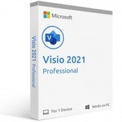 تصویر لایسنس اورجینال مایکروسافت ویزیو پرو 2021 ا Microsoft Visio 2021 Professional CD KEY Microsoft Visio 2021 Professional CD KEY