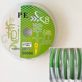 تصویر نخ ابریشم 8لایه متصل بهم Fei سایز30 