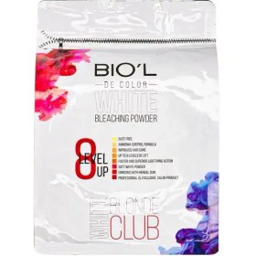 تصویر پودر دکلره بیول با صمغ گیاهی و فاقد غبار وزن 1500 گرم - سفید 