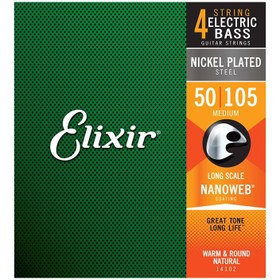 تصویر Elixir Nanoweb Bass Medium 50-105 