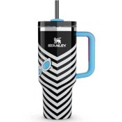 تصویر تراول ماگ استنلی باربی ۱۹۵۶ جعبه کادویی Stanley Barbie 1956 Travel Mug with Gift Box