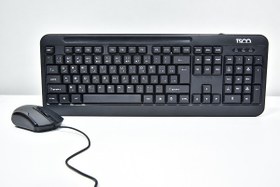 تصویر کیبورد و ماوس تسکو مدل TKM 8056 ا TKM 8056 Keyboard With Mouse TKM 8056 Keyboard With Mouse