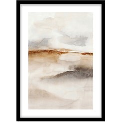 تصویر تابلو دکوراتیو مدل نقاشی آبرنگ انتزاعی کد 0945 