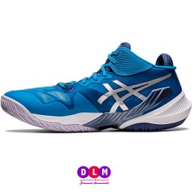 تصویر کفش والیبال آسیکس متارایز رنگ آبی – Asics Metarise 