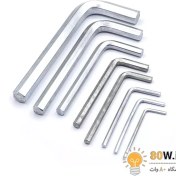 تصویر ست آچار آلن 8 تایی SUPER TOOLS 