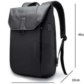 تصویر کوله پشتی یو اس بی دار ضد آب لپ تاپ 15.6 اینچ و تبلت 10 اینچ بنج BANGE BG-2575 Anti Theft Backpack USB Charging 