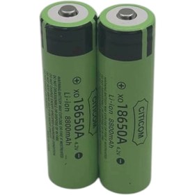 تصویر باتری لیتیوم یون 18650 شارژی 3.7 ولت 3000mAh برند Sony 