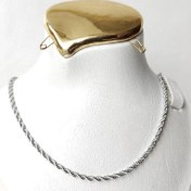 تصویر زنجیر طنابی استیل ۶۰ سانت 