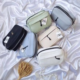 تصویر کیف زارا دخترانه جلو زیپ 