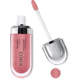 تصویر رژ لب مایع براق مدل 3D hydra رنگ مروارید ارغوانی شماره 17 کیکو KIKO kiko