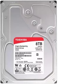 تصویر هارد اینترنال 3.5 اینچ توشیبا N300 NAS 8TB Toshiba N300 NAS 8TB 7200Rpm 128MB Buffer SATA III HDD