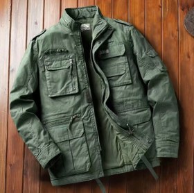 تصویر اورکت برزنتی کد 11988 سایز L و ۳XL 