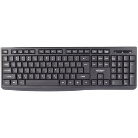 تصویر کیبورد بی سیم دی نت مدل DT-2025 D-net DT-2025 Wireless Keyboard