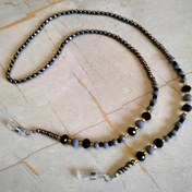 تصویر بند عینک کریستالی دستساز با مونجوق کد ۵ 