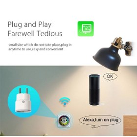 تصویر پریز هوشمند وای فای WIFI smart Socket 