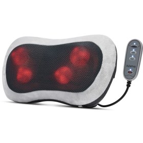 تصویر ماساژور RENPHO با قابلیت گرمایش و کنترل دار RENPHO Heated Massage Pillow with Remote Control