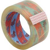 تصویر چسب پهن شیشه ای Rabo Red-Blue 5cm ا Rabo Red-Blue 5cm Tape Rabo Red-Blue 5cm Tape