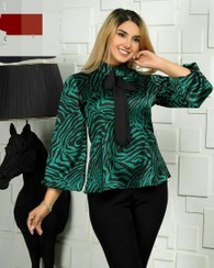 تصویر تونیک زنانه یقه ایستاده کرواتی مانامد 