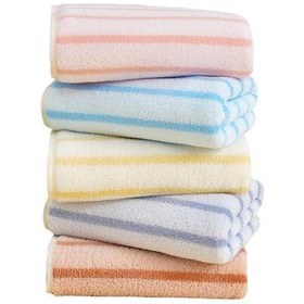 تصویر حوله حمامی (راه راه) 