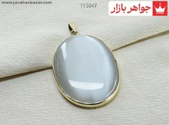 تصویر مدال طلاروس چشم گربه جذاب - کد 115847 