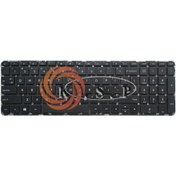 تصویر کیبورد لپ تاپ اچ پی Pavilion 15-P مشکی 