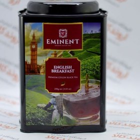 تصویر چای سياه EMINENT قوطی ساده صبحانه 250 گرم مدل ENGLISH BREAKFAST Eminent ENGLISH BREAKFAST Premium Range 250gr