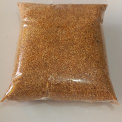 تصویر کنجد سفید پوست گیری شده دو آتیشه ایرانی ۵۰۰ گرمی 