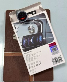 تصویر شارژر فندکی 30 وات EARLDOM مدل CC29 EARLDOM 30W Cigarette Lighter Charger Model CC29