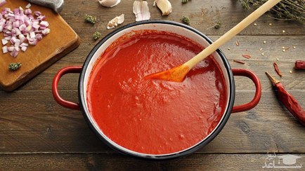 تصویر پوره گوجه فرنگی 500 گرمی 