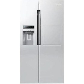 تصویر یخچال فریزر ساید بای ساید اسنوا 32 فوت مدل SN8-2343 Snowa SN8-2343 Side By Side Refrigerator