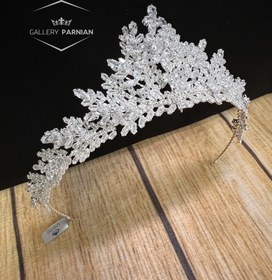 تصویر تاج عروس کد ۹۶۸ Bridal Tiara Code 968