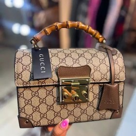 تصویر کیف گوچی دسته بامبو 