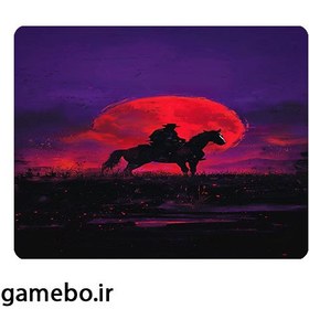 تصویر ماوس پد طرح رد دد(Red dead) کدMP1076 