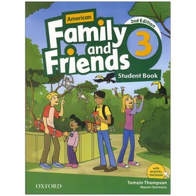 تصویر کتاب امریکن فمیلی اند فرندز 3 ویرایش دوم American Family and Friends 3 2nd Edition