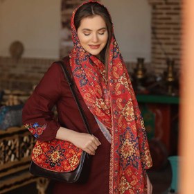 تصویر ست کیف و شال زنانه پرستو کد 16 Parstoo Women Bag and Shawl Set Code 16