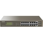 تصویر سوئیچ 16 پورت تندا مدل TEG1116P-16-150W Tenda TEG1116P-16-150W 16 Port Gigabit Desktop/Rackmount Switch