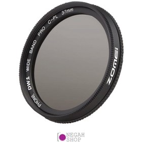 تصویر فیلتر پلاریزه موبایل Zomei CPL 37mm 