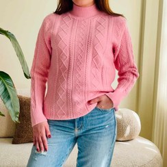 تصویر بافت طرح لوزی پاستیلی گرم بالا 