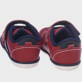 تصویر کفش ورزشی بچگانه با چسب ولکرو و لبه کوتاه برند klin Kids Low Top Velcro Sneakers