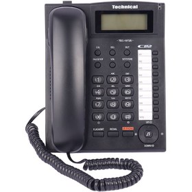 تصویر تلفن رومیزی تکنیکال Technical TEC-1072S ا Technical TEC-1072S Telephone Technical TEC-1072S Telephone