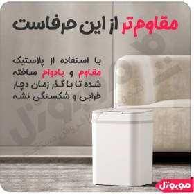 تصویر سطل زباله هوشمند شیائومی GIPIN مدل LJT-01 